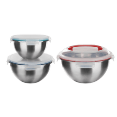 5. Stainless Steel Mixing Bowl Set