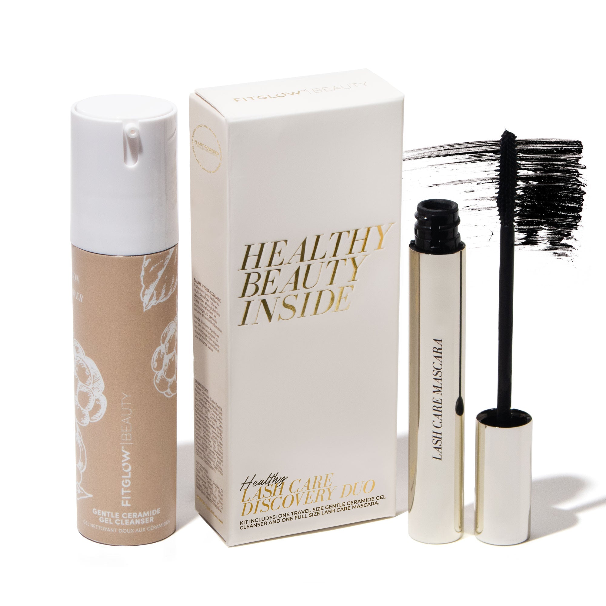 Fitglow Beauty Lash Care Mascara - 2 Pack
