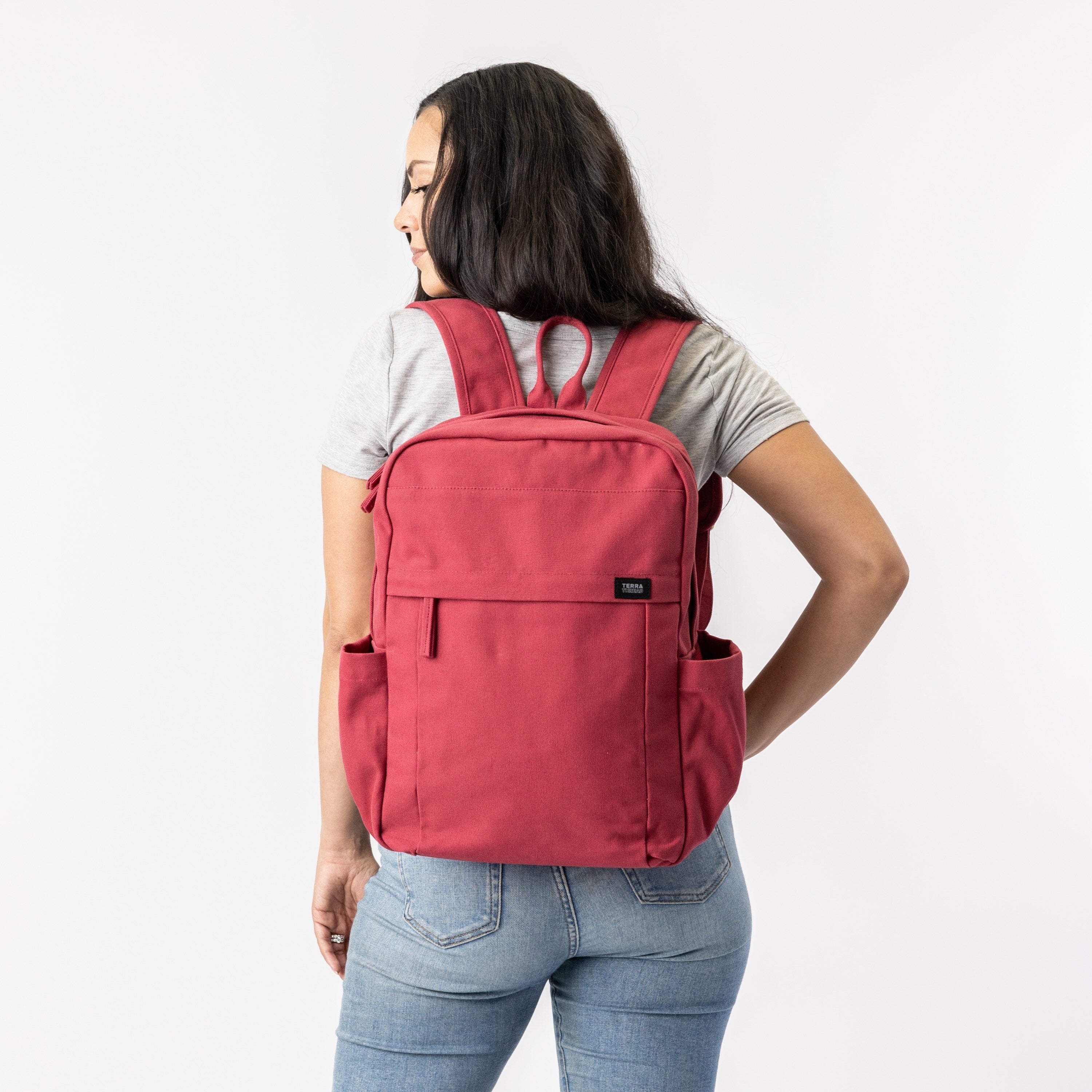 Terra Thread® Earth Backpack - Sustainable Backpack for School and Everyday use