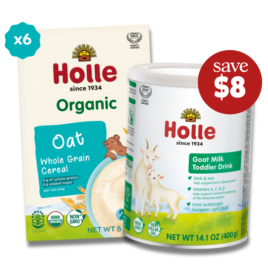Goat & Oat Bundle: Goat Milk Toddler Drink and Oat Cereal