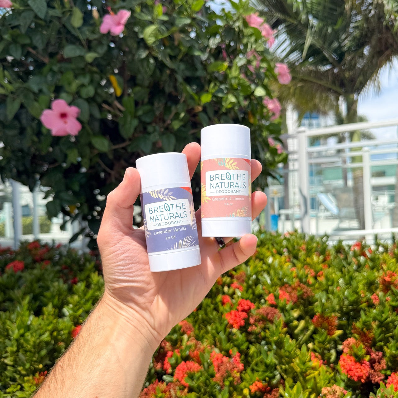 Breathe Naturals Deodorant Grapefruit Lemon - 2 Pack