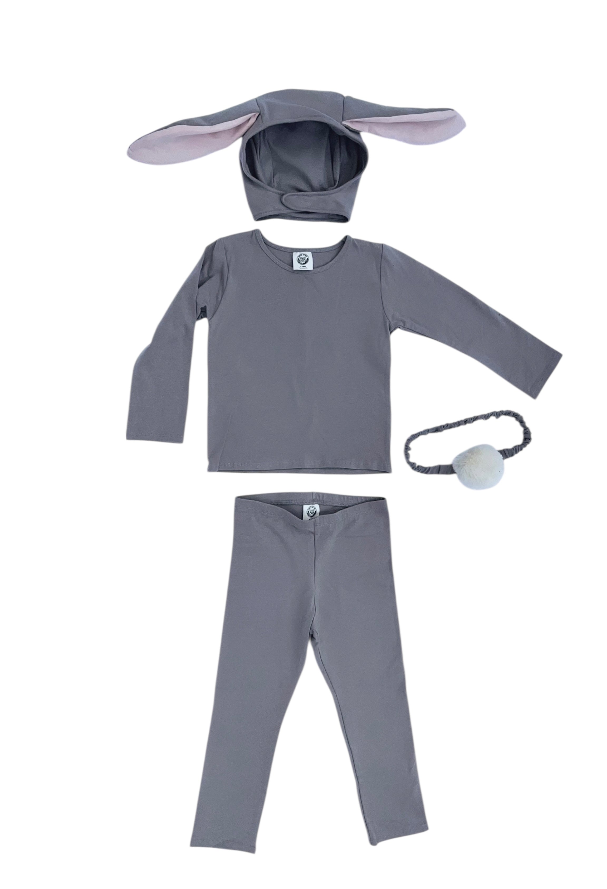 Band of the Wild Grey Bunny Costume