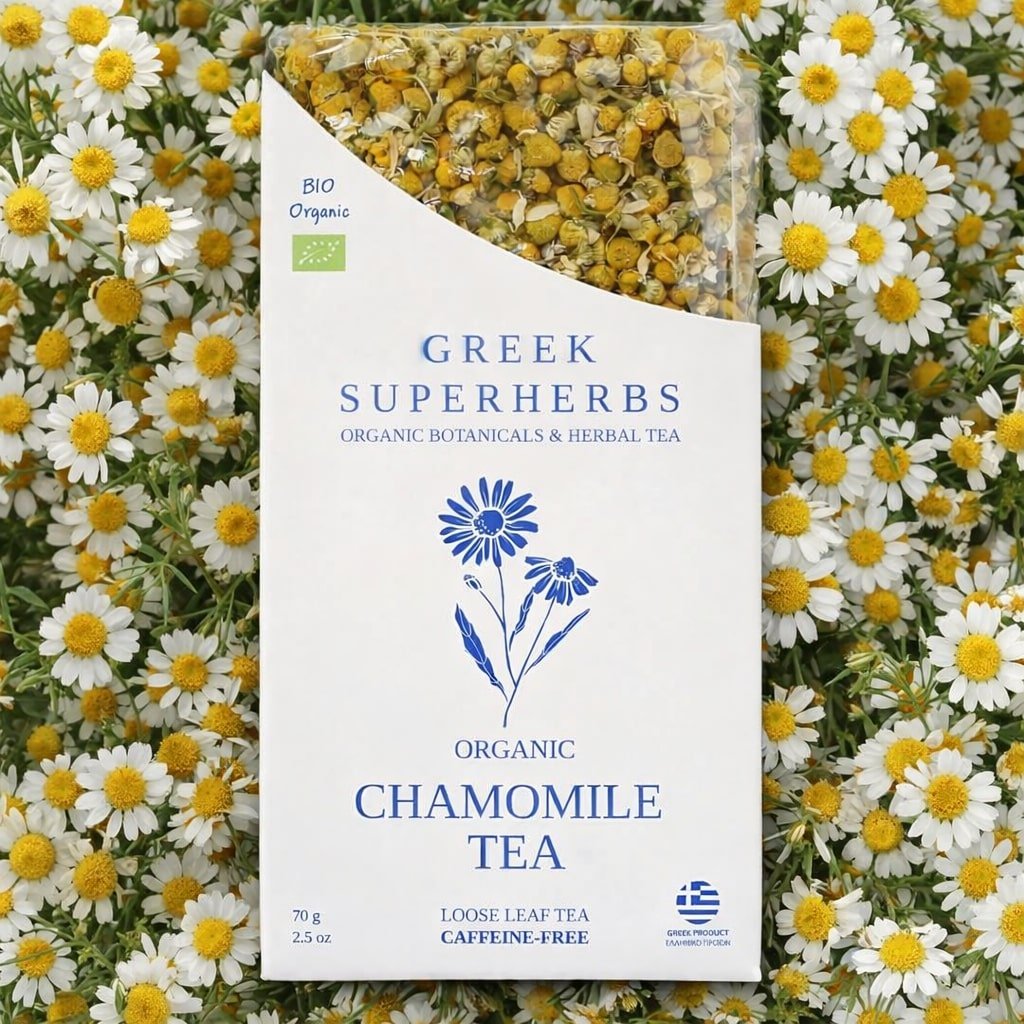 Greek Superherbs Greek Chamomile Tea (Grevena)