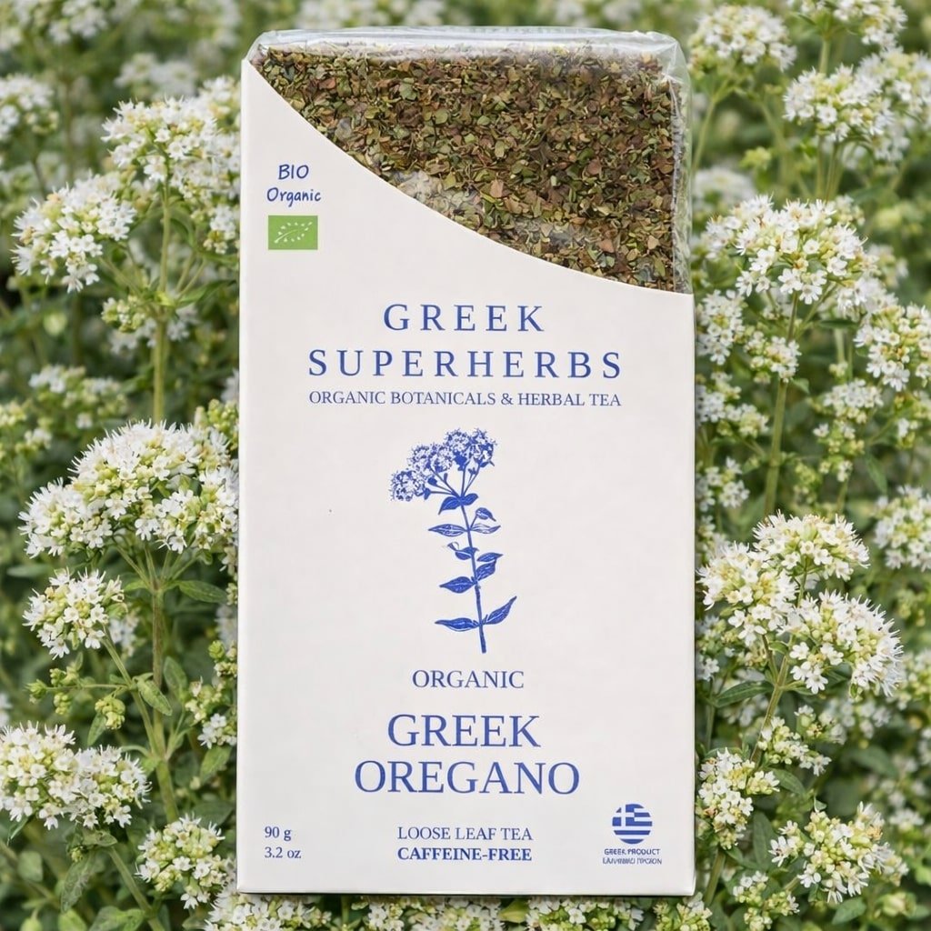Greek Superherbs Greek Oregano (Ikaria Blue Zone)