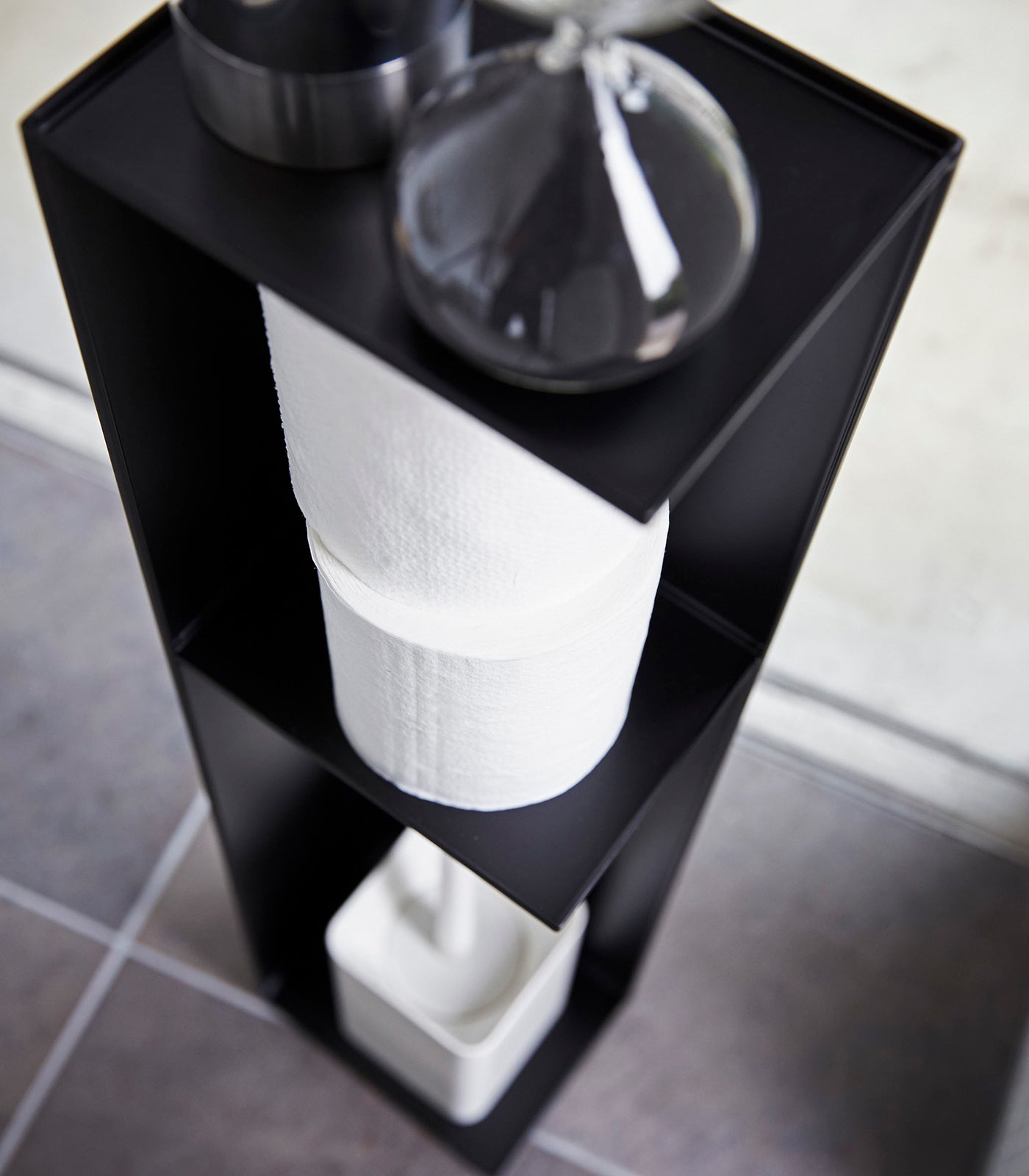 Yamazaki Home Bathroom Organizer - Steel