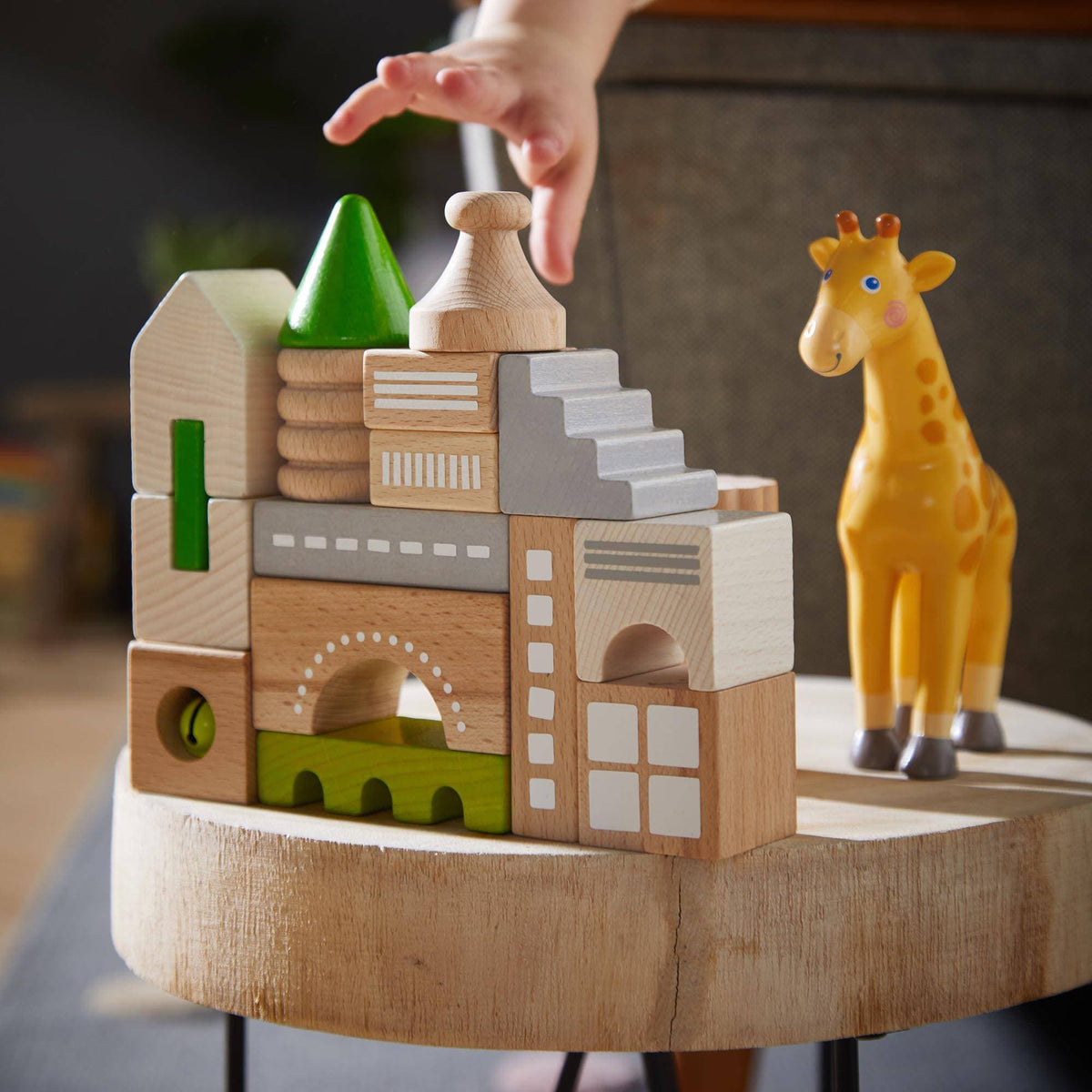 HABA Coburg 28 Piece Wooden Building Blocks