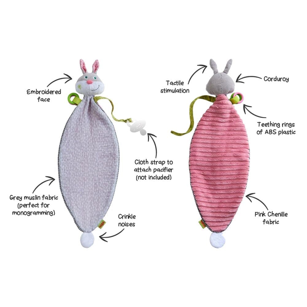 HABA Bunny Lovey Baby Blankie