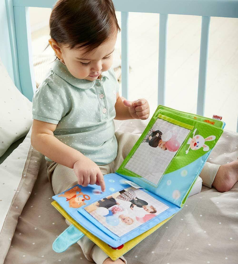 HABA Playmates Soft Fabric Baby Photo Album