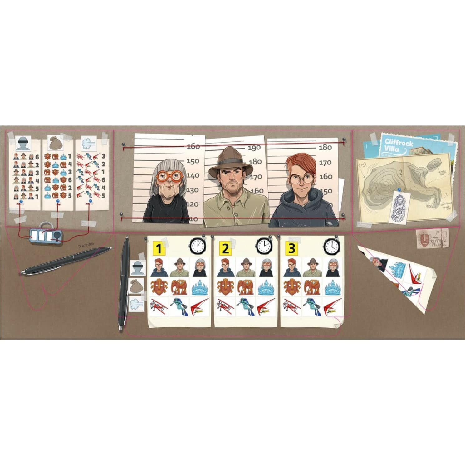 HABA The Key: Theft at Cliffrock Villa