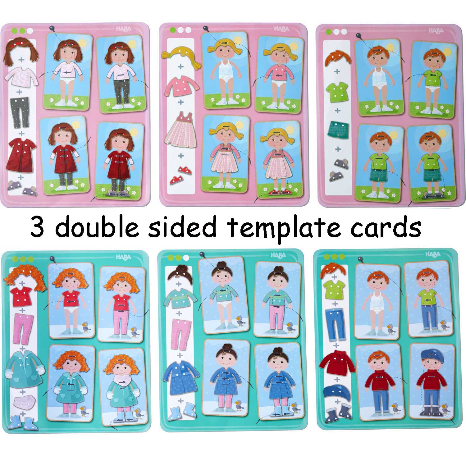 HABA My First Threading Game – Dress Up Fun