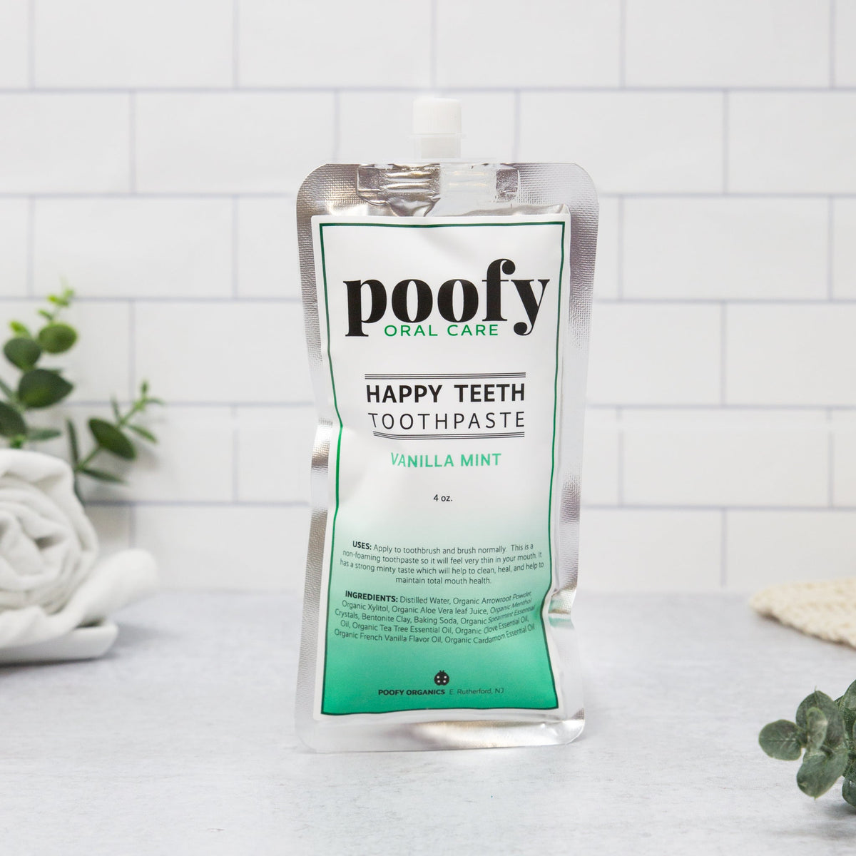 Poofy Organics Happy Teeth Oral Care Bundle