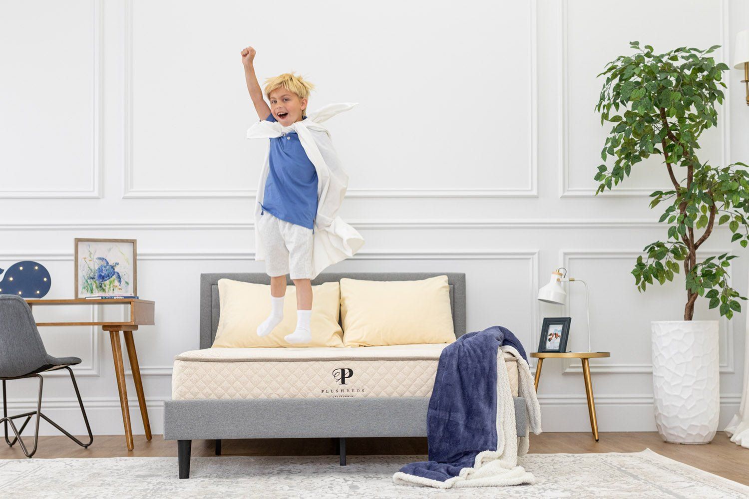 Plush Beds Organic Kids Mattress