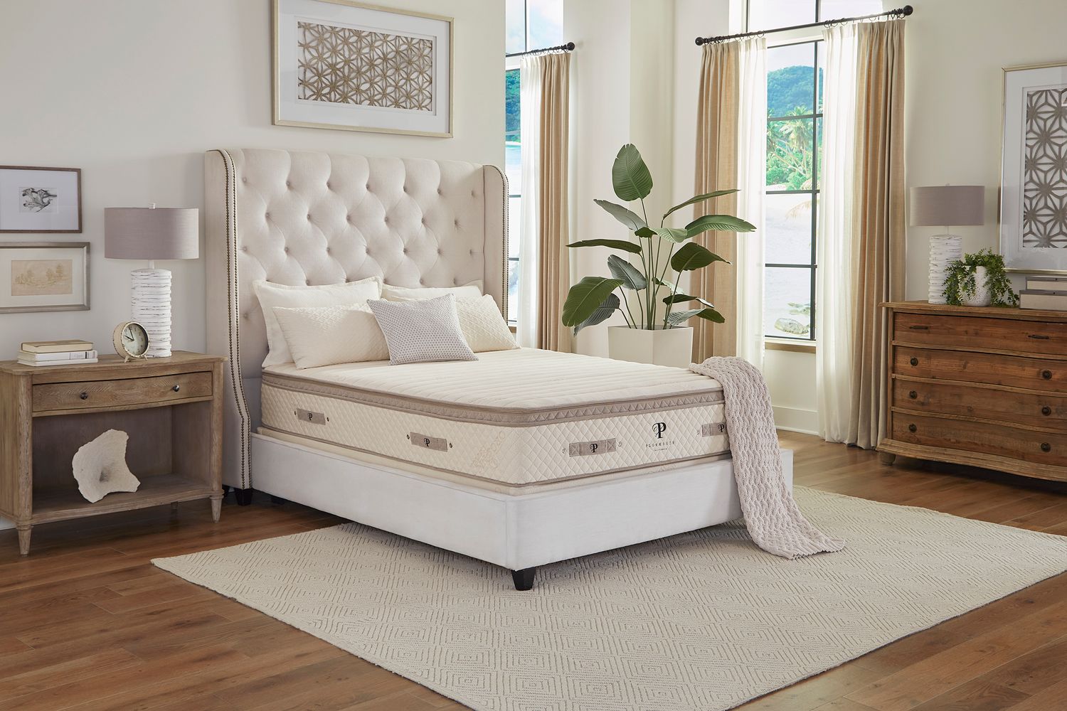Plush Beds Hybrid Latex Mattress - The Luxury Bliss