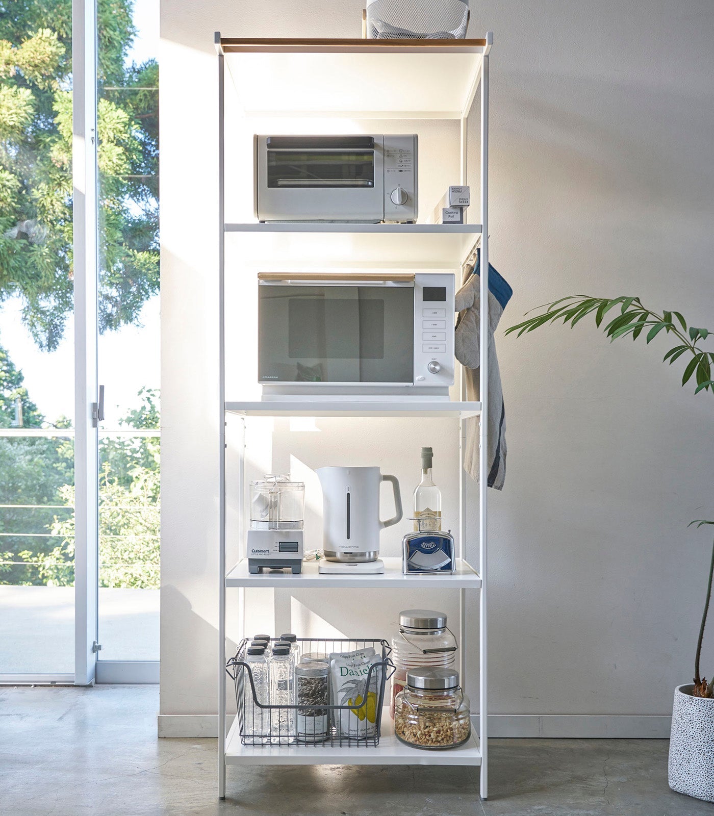 Yamazaki Home Storage Rack - 67-Inch (67" H)  - Steel