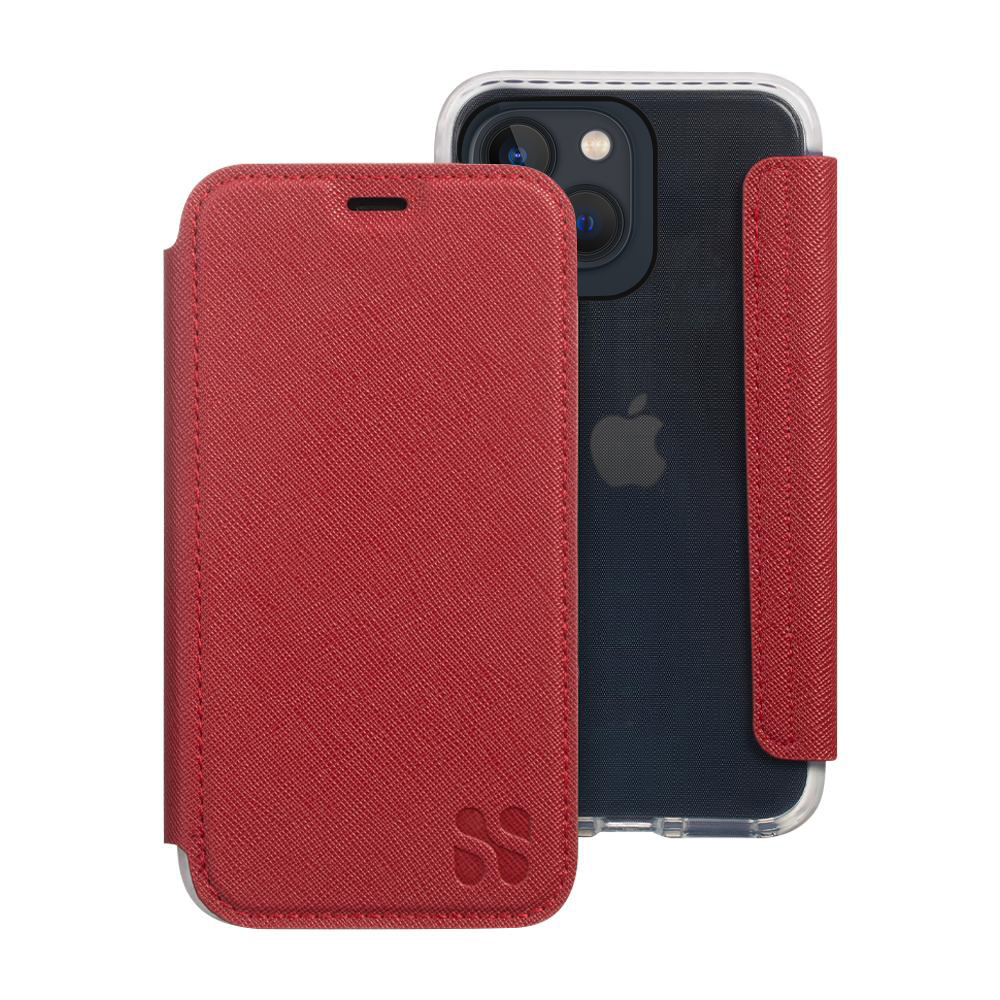 SafeSleeve Slim for iPhone 15 Series (15, 15 Plus, 15 Pro, 15 Pro Max) Apple Red / iPhone 15 Plus