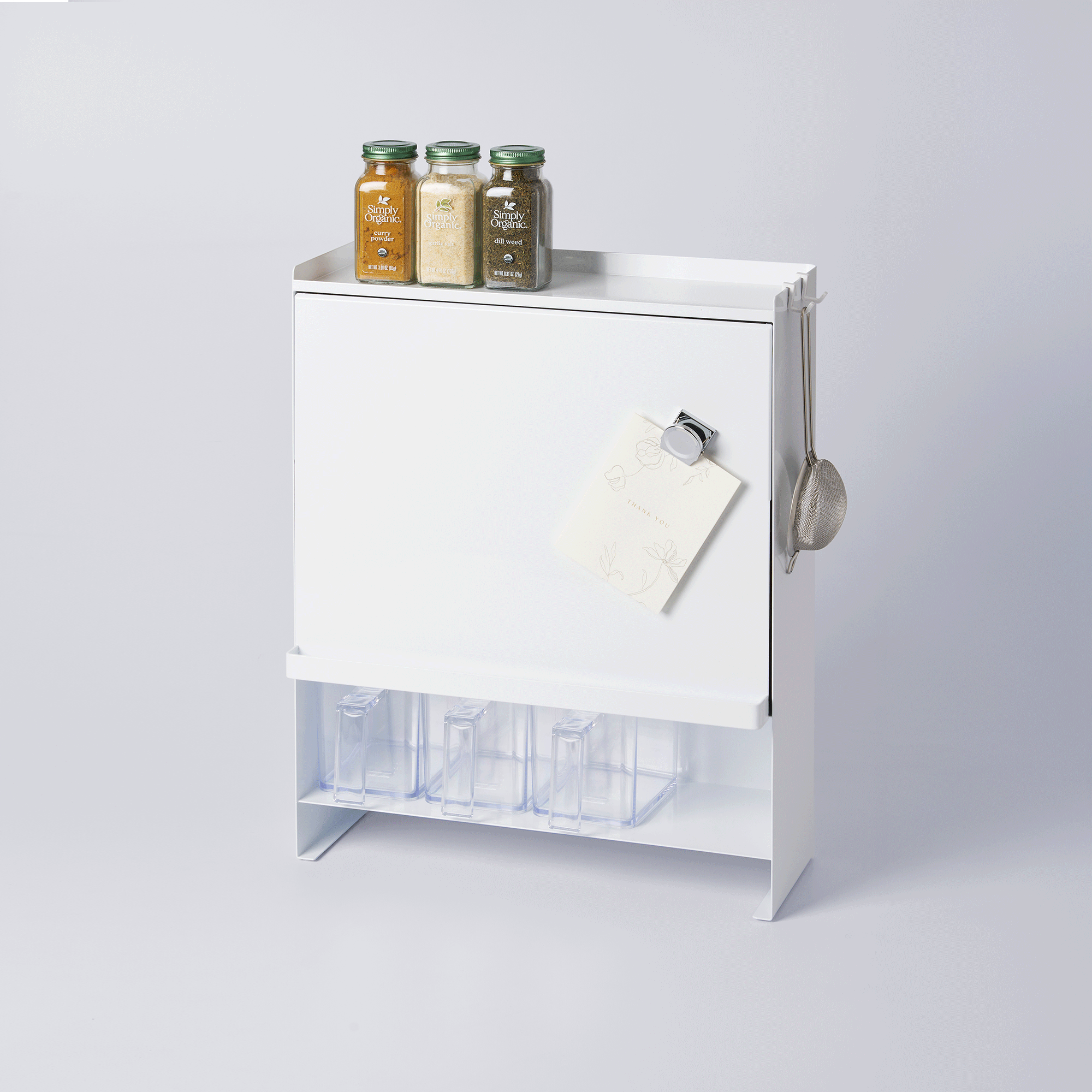 Yamazaki Home Concealable Spice Rack - Steel