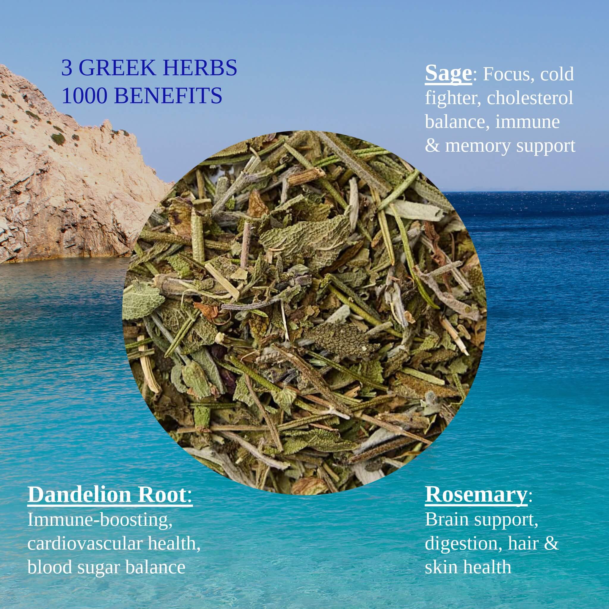 Greek Superherbs Ikaria Tea (Blue Zone)