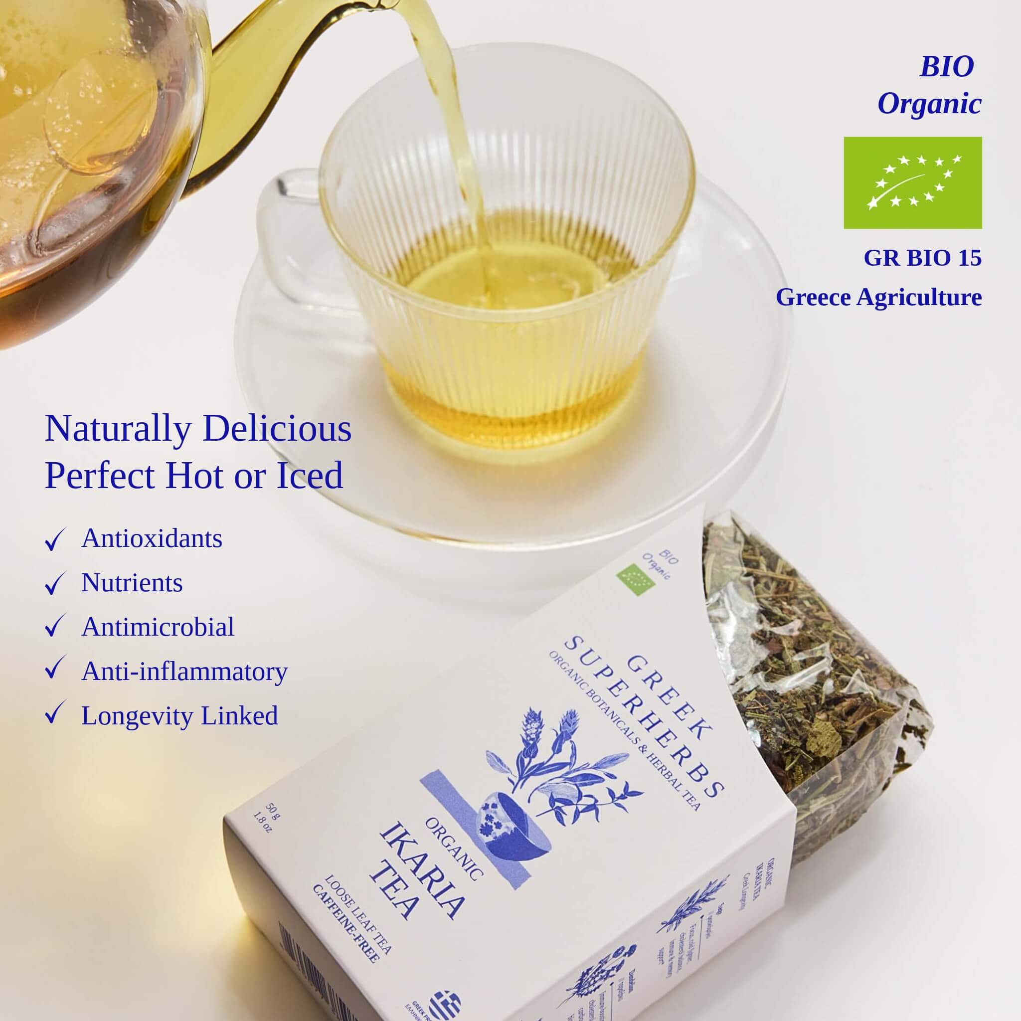 Greek Superherbs Ikaria Tea (Blue Zone)