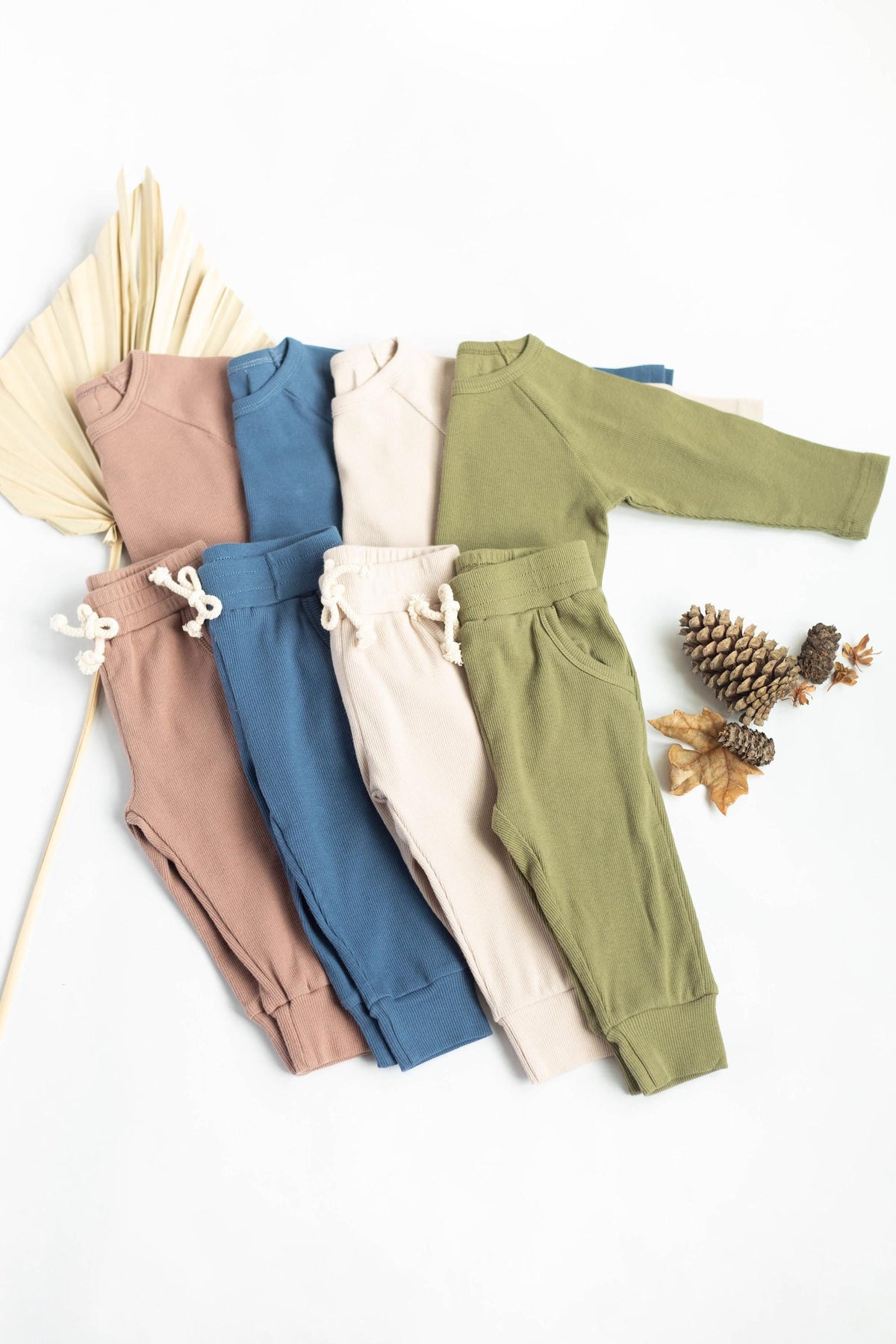 Little Organic Company Cozy Ribbed Organic Cotton Set for Kids