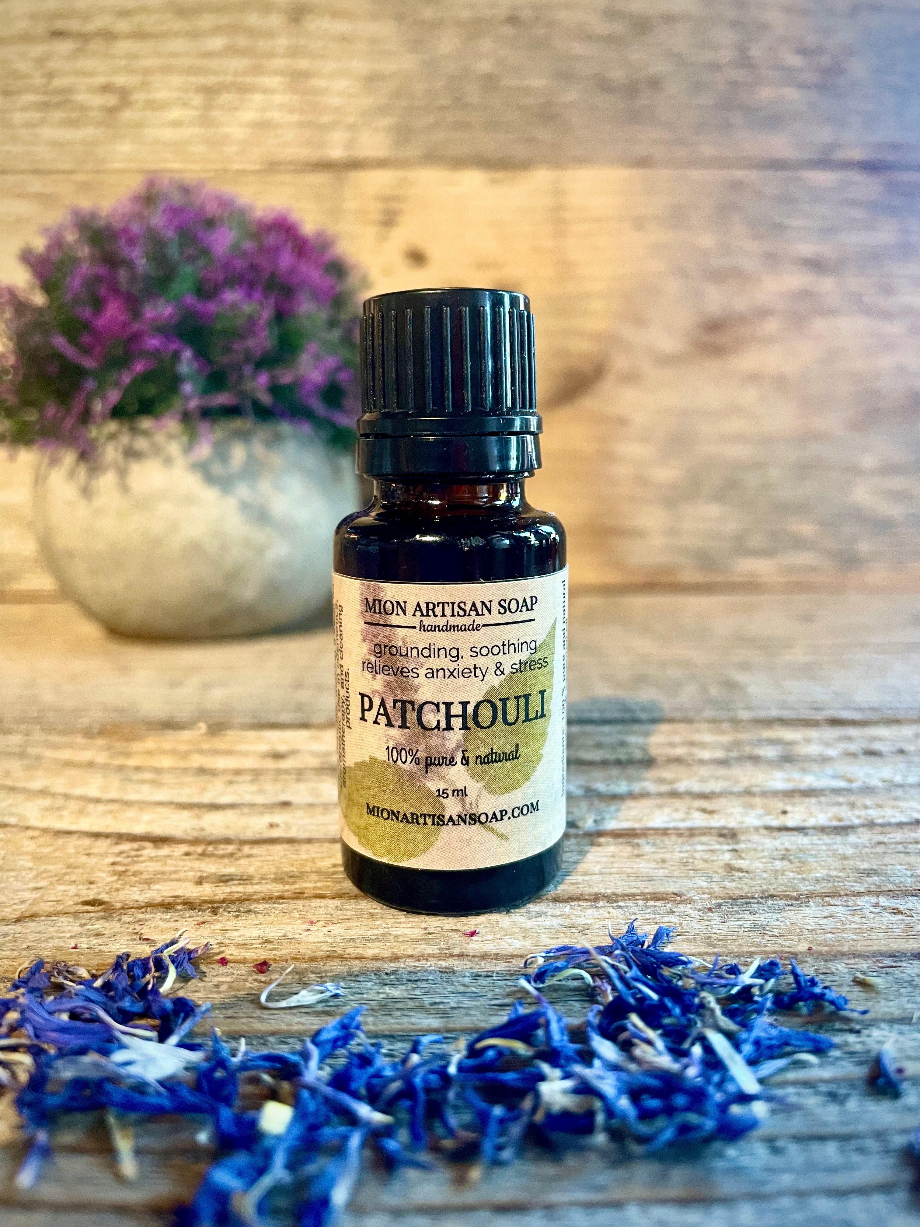 MION Artisan Soap Patchouli Essential Oil | Grounding, Natural Tranquility