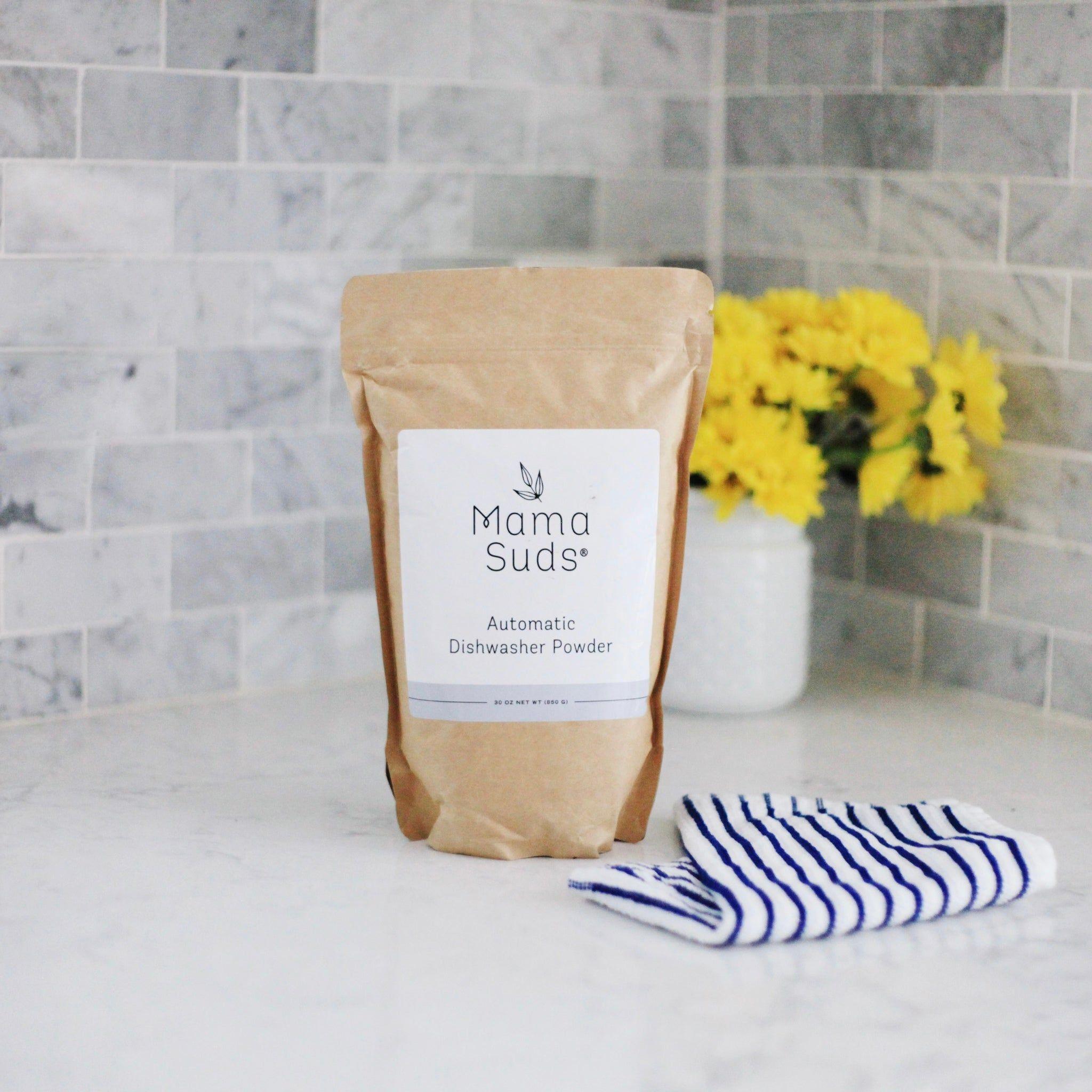 MamaSuds Automatic Dishwasher Powder | Nontoxic and Eco-Friendly