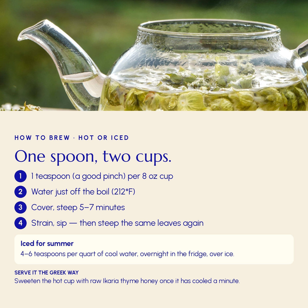 Greek Superherbs Immune Tea