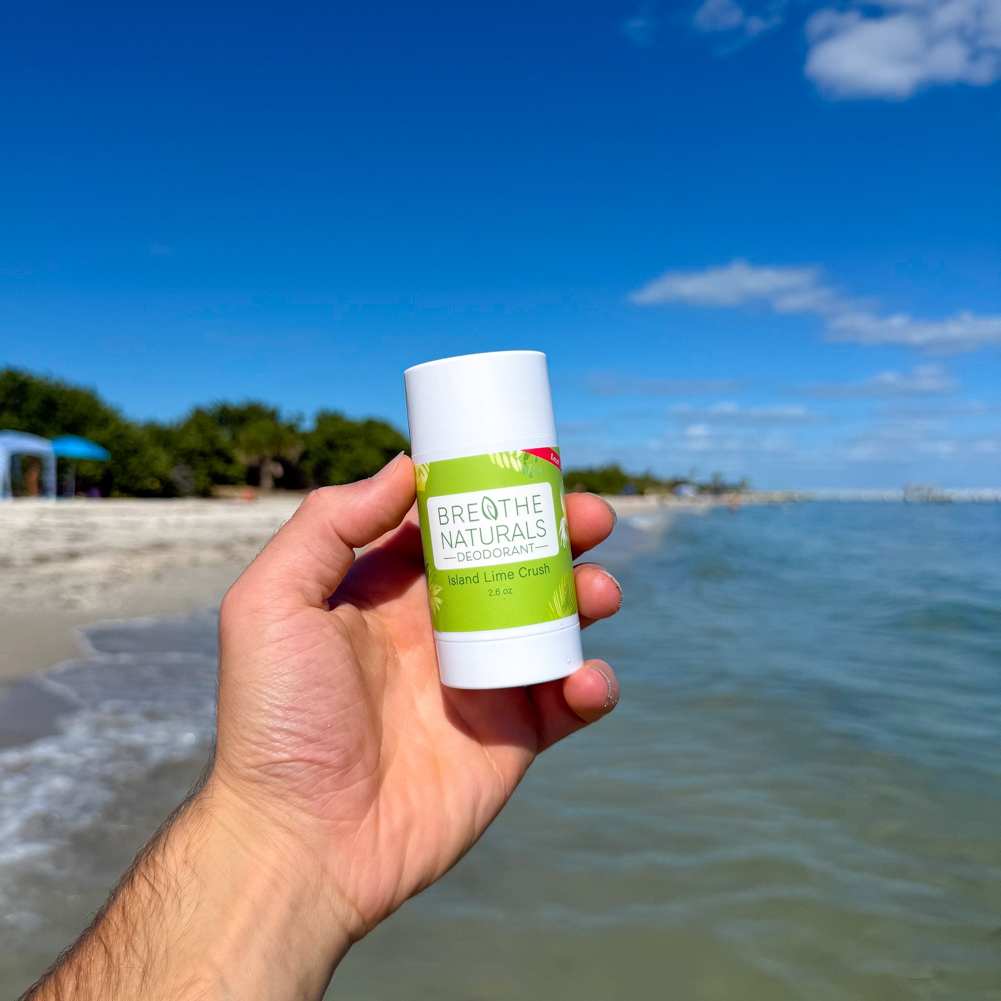 Breathe Naturals Deodorant Island Lime Crush - 2 Pack