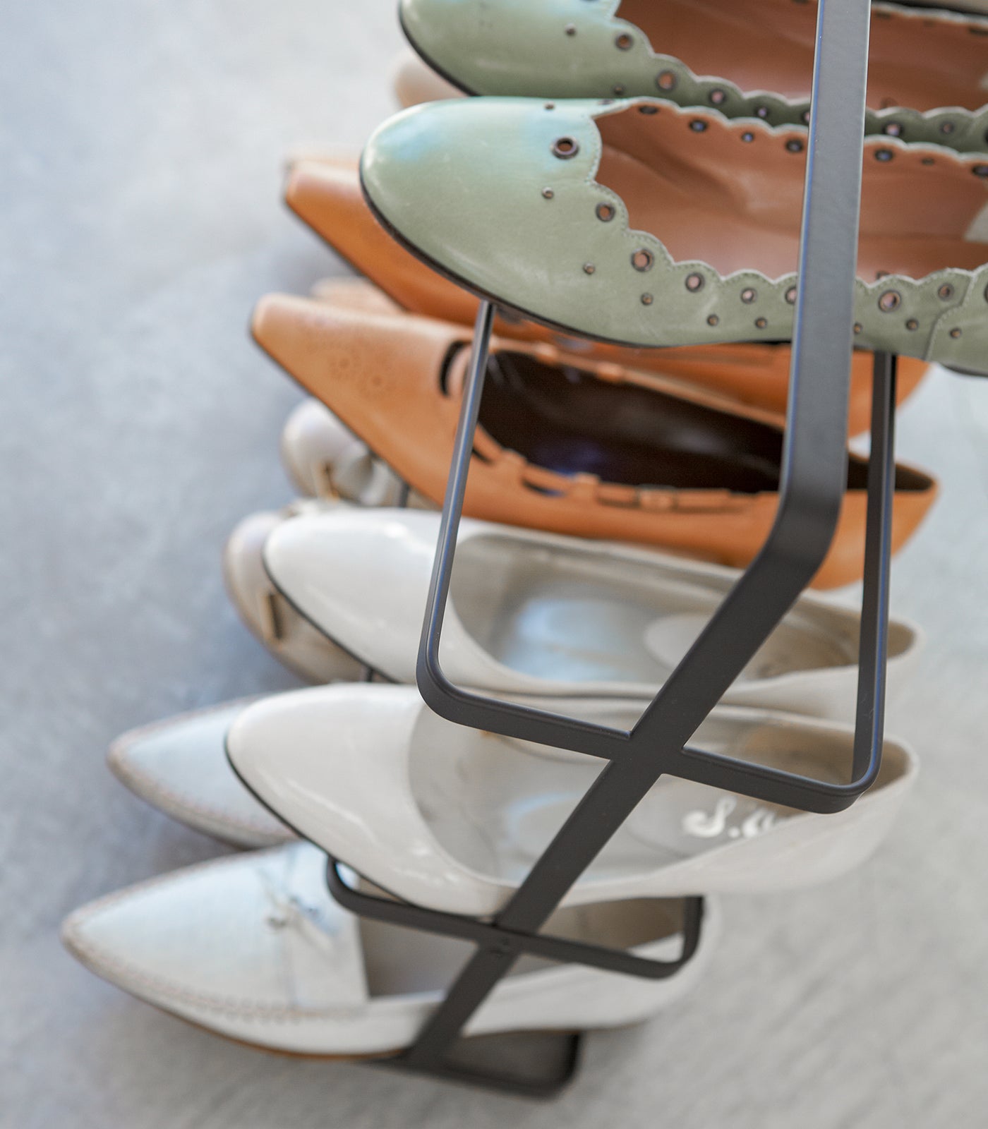 Yamazaki Home Shoe Rack (18" H)  - Steel