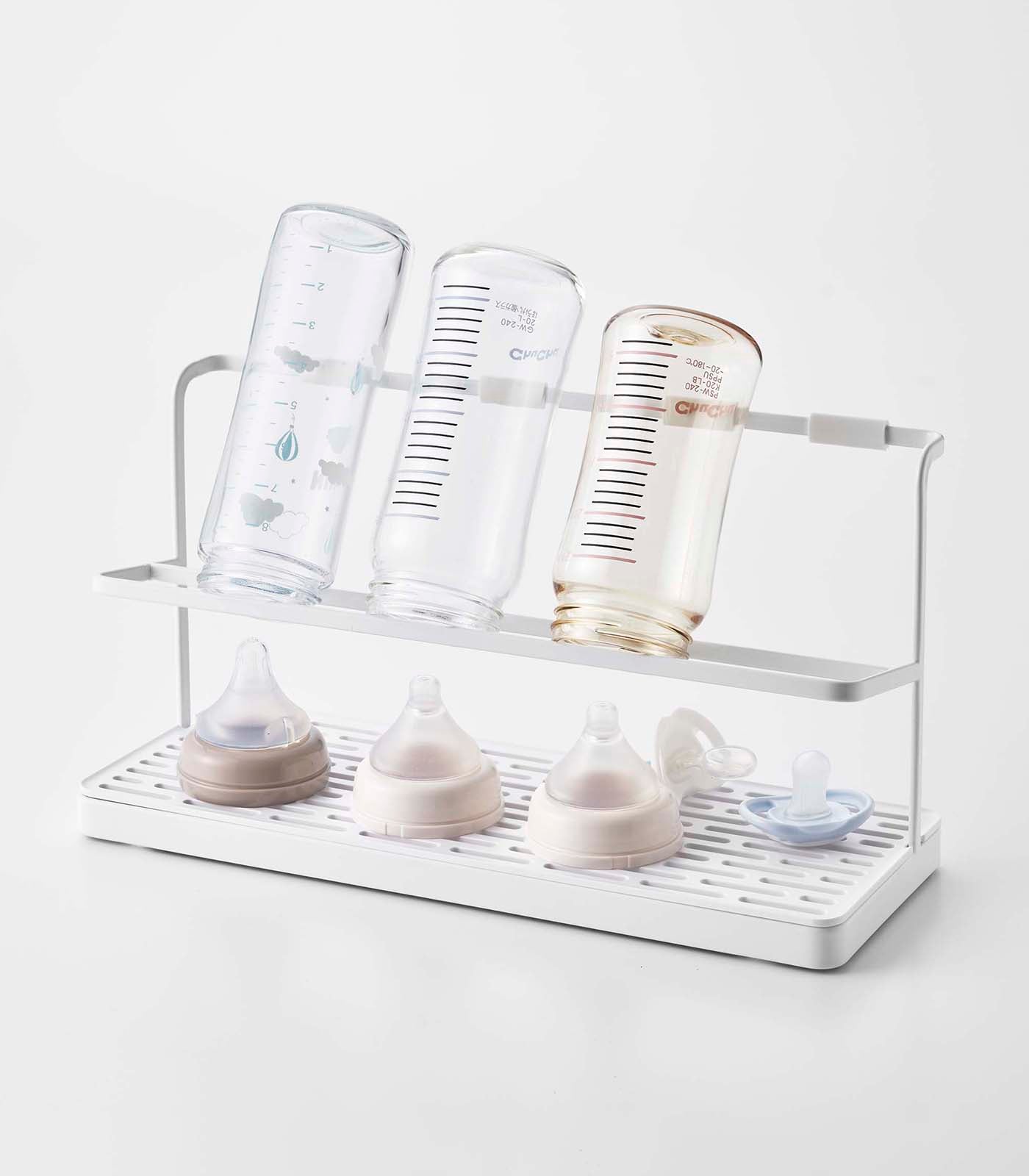 Yamazaki Home Countertop Bottle Drying Rack - Steel