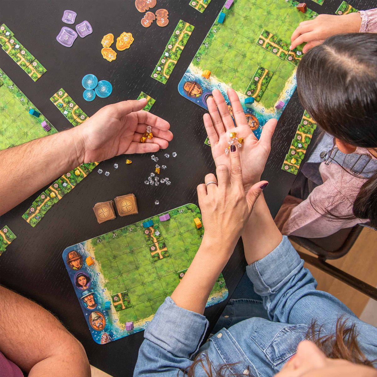 HABA Karuba - Tile Laying Puzzle Game