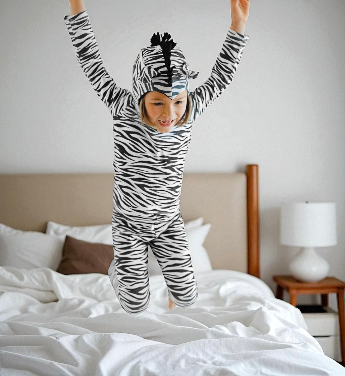 Band of the Wild Zebra Pajama Costume