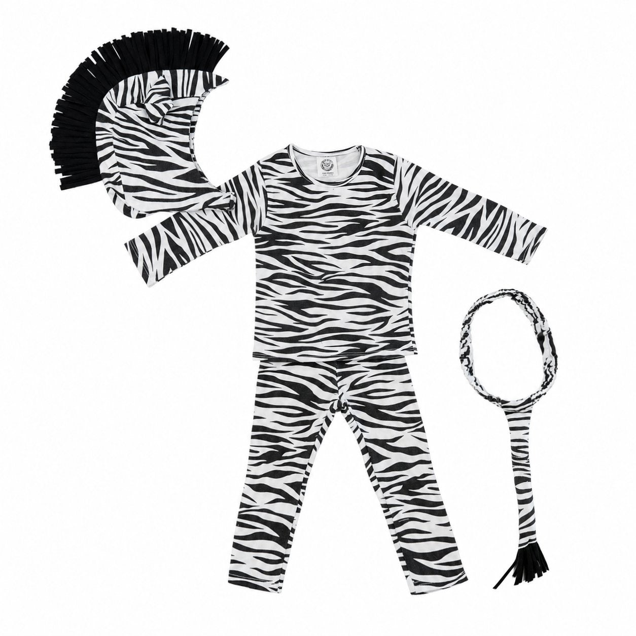 Band of the Wild Zebra Pajama Costume