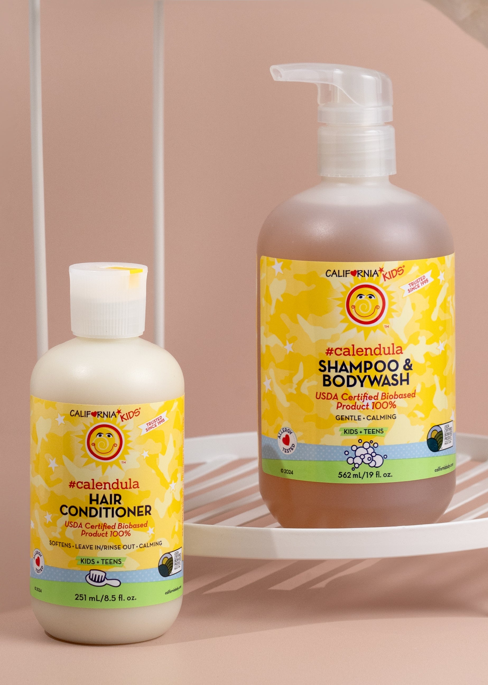 California Baby Kids #Calendula™ Shampoo + Conditioner Bundle