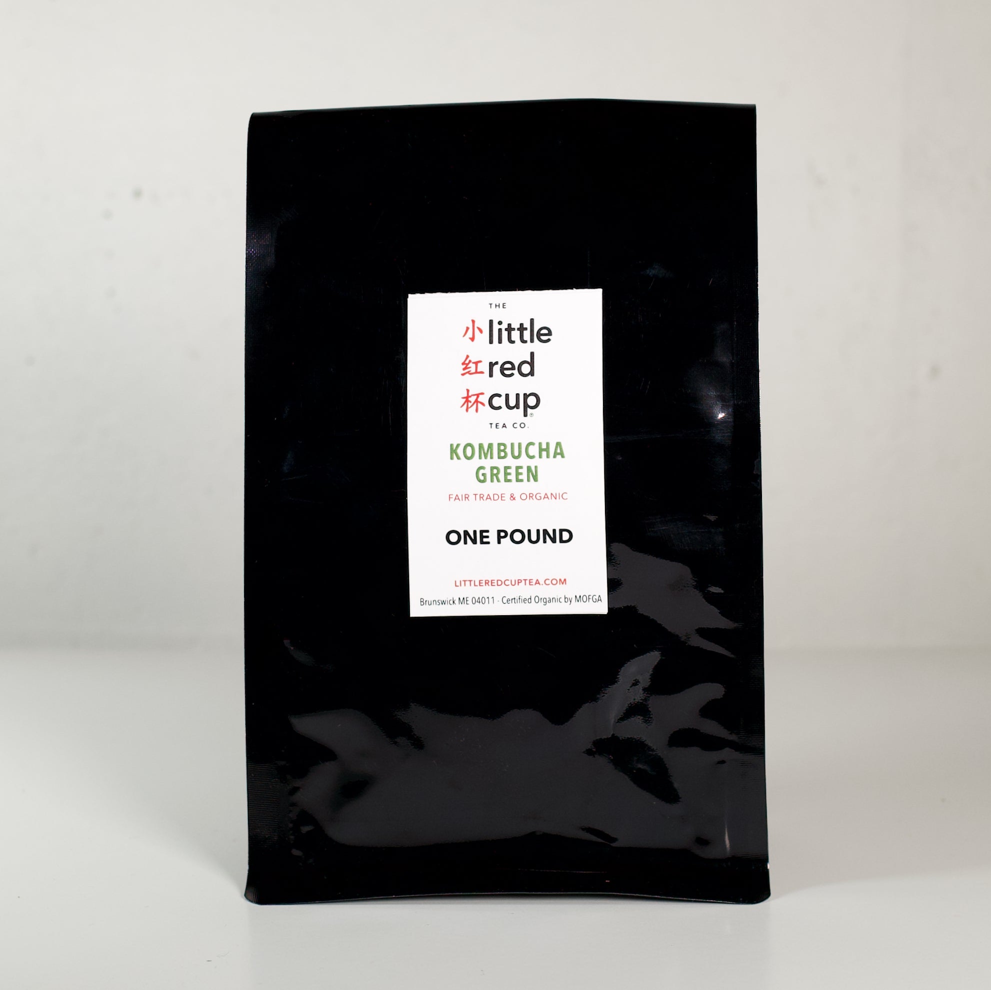 Little Red Cup Tea Co. Organic Kombucha Green - 16 oz