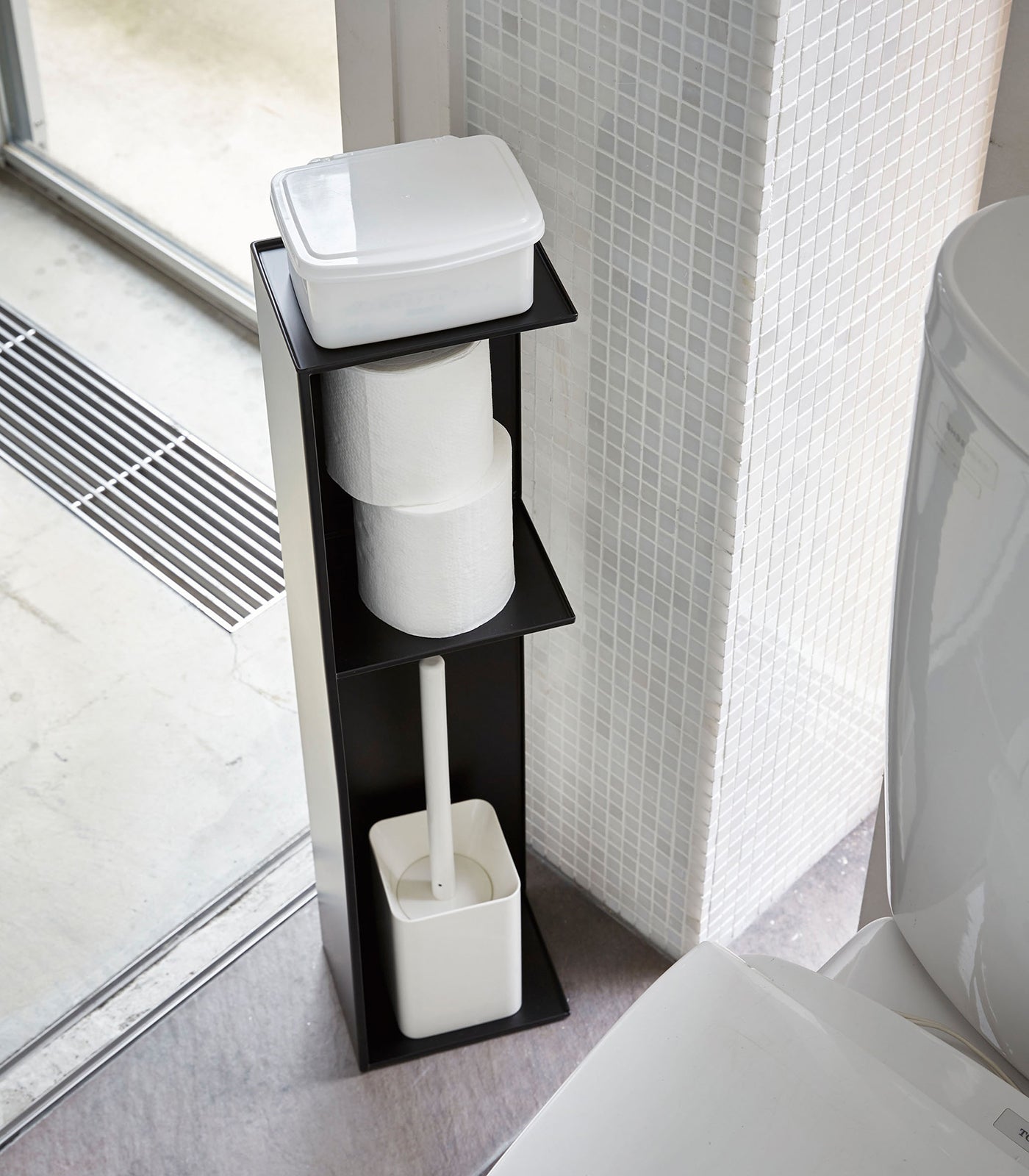 Yamazaki Home Bathroom Organizer - Steel