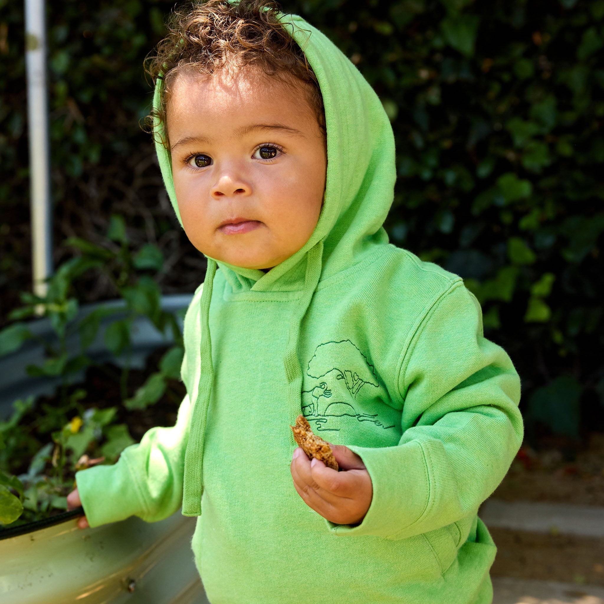Conscious Step Kids Protect Elephants Hooded Sweatshirt