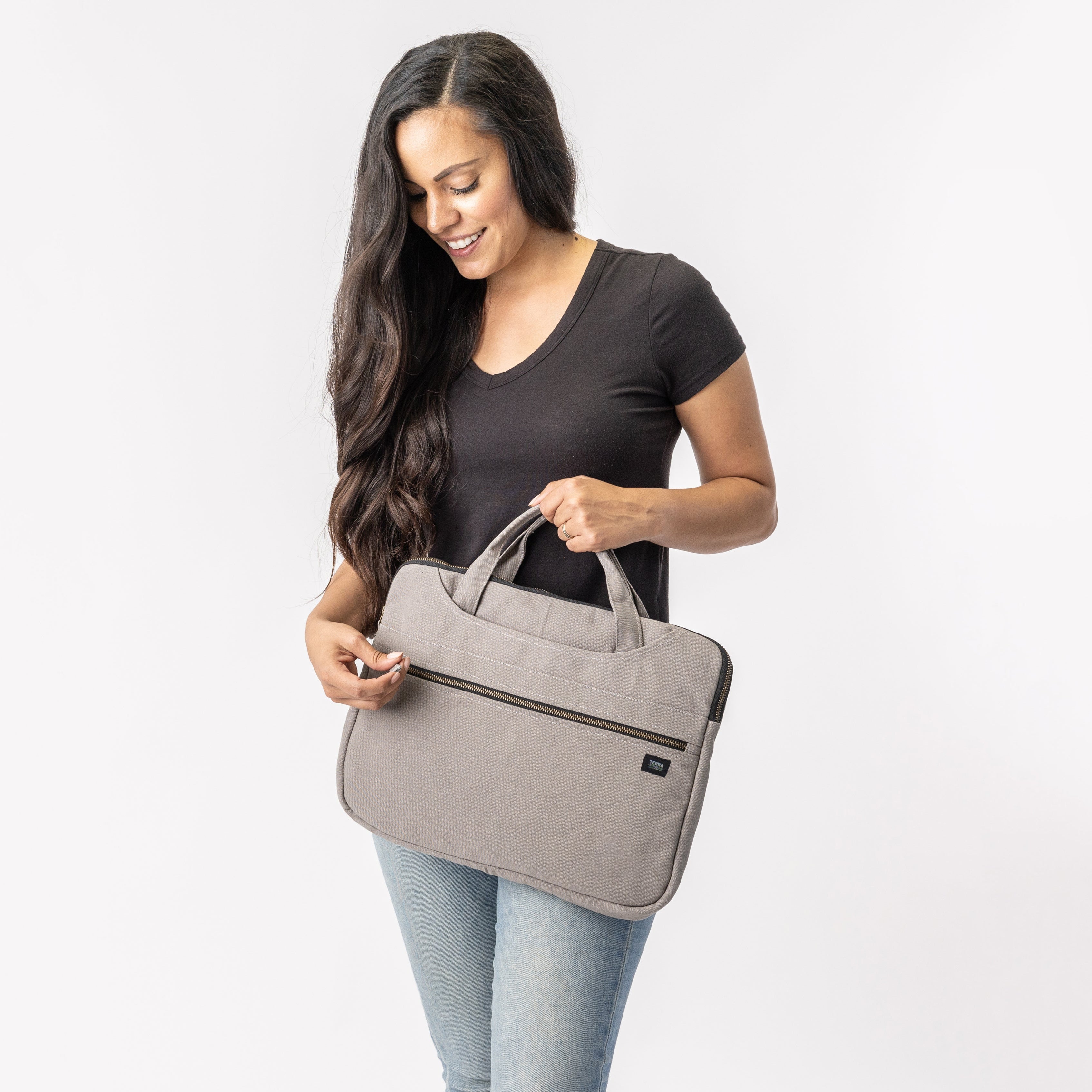 Terra Thread® Hasta Laptop Sleeve with handles