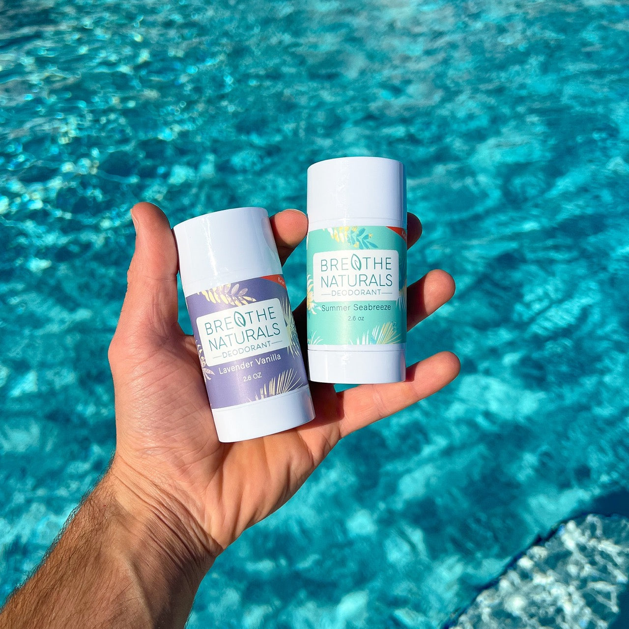 Breathe Naturals Deodorant Lavender Vanilla - 2 Pack
