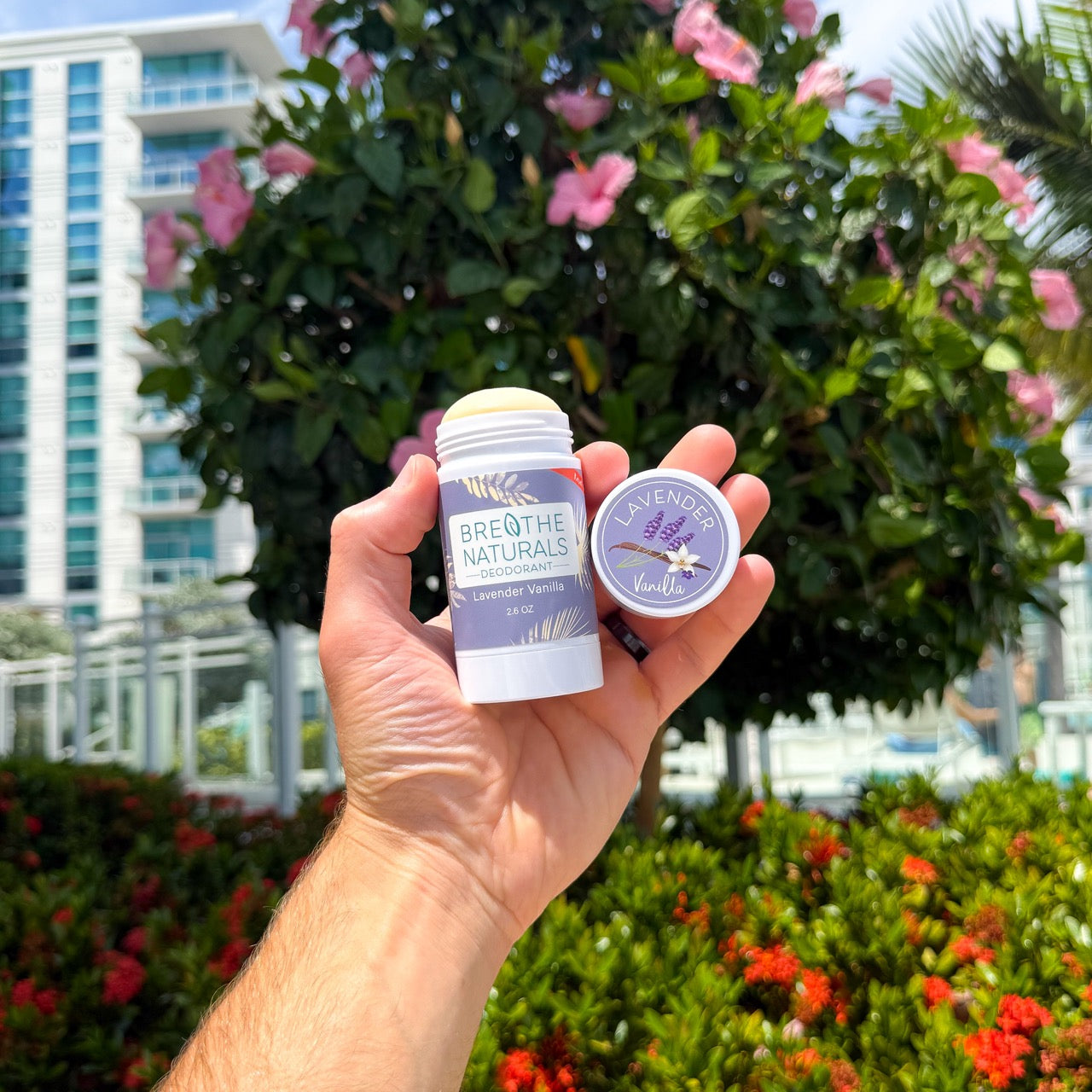 Breathe Naturals Deodorant Lavender Vanilla - 2 Pack