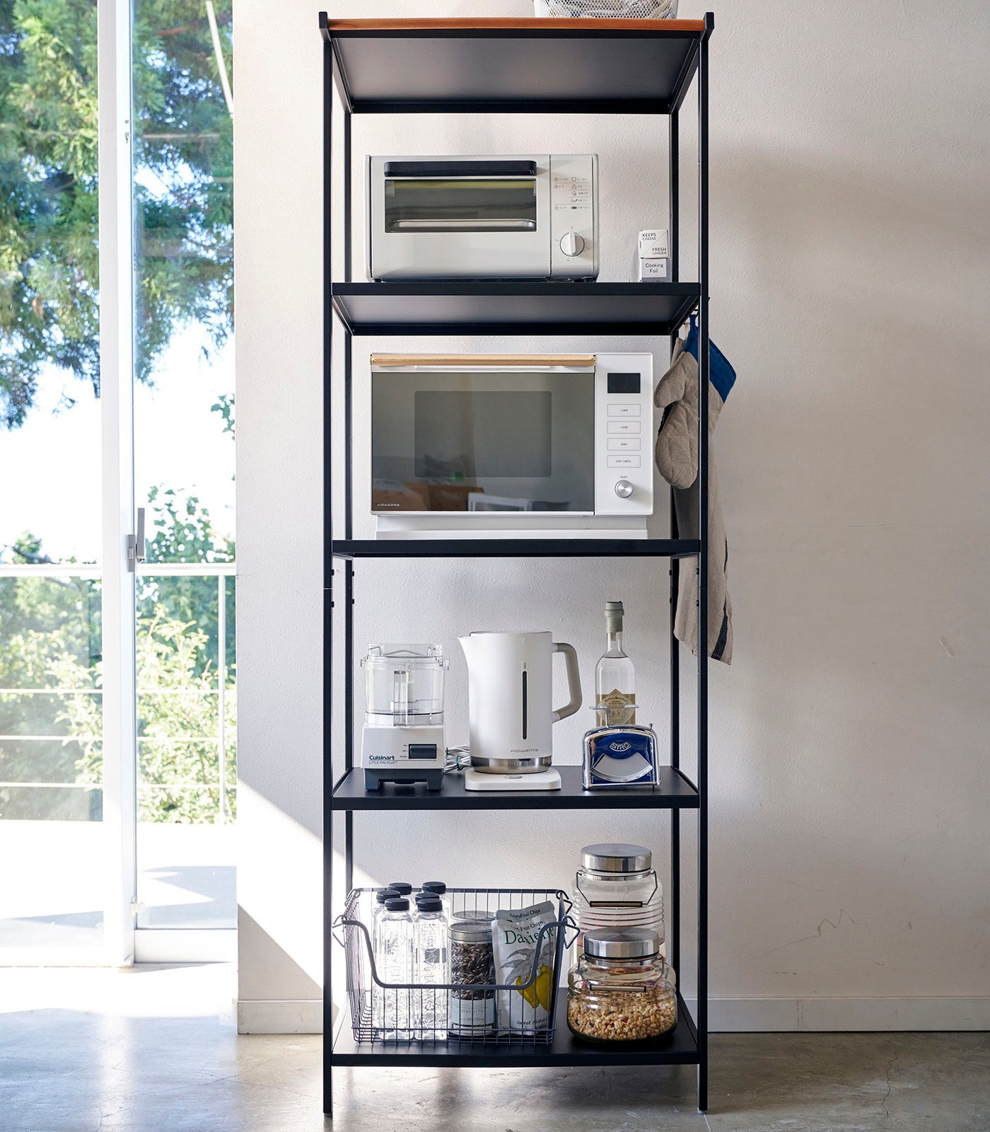 Yamazaki Home Storage Rack - 67-Inch (67" H)  - Steel