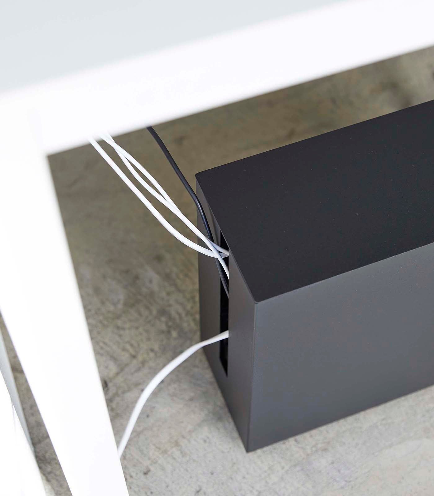 Yamazaki Home Rolling Cable Management Box - Steel