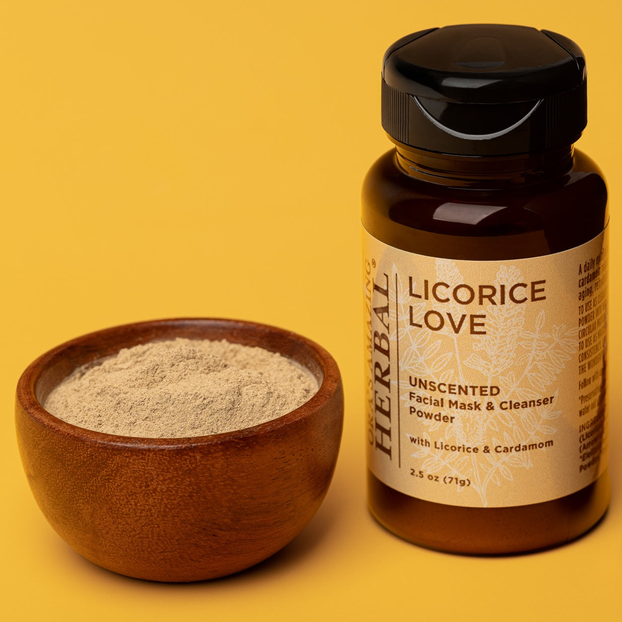 Ora's Amazing Herbal Licorice Love, Skin Soothing Facial Cleansing Powder