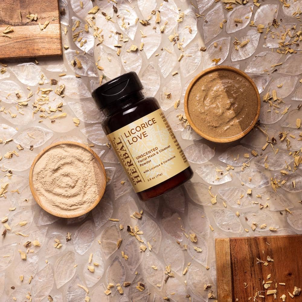 Ora's Amazing Herbal Licorice Love, Skin Soothing Facial Cleansing Powder