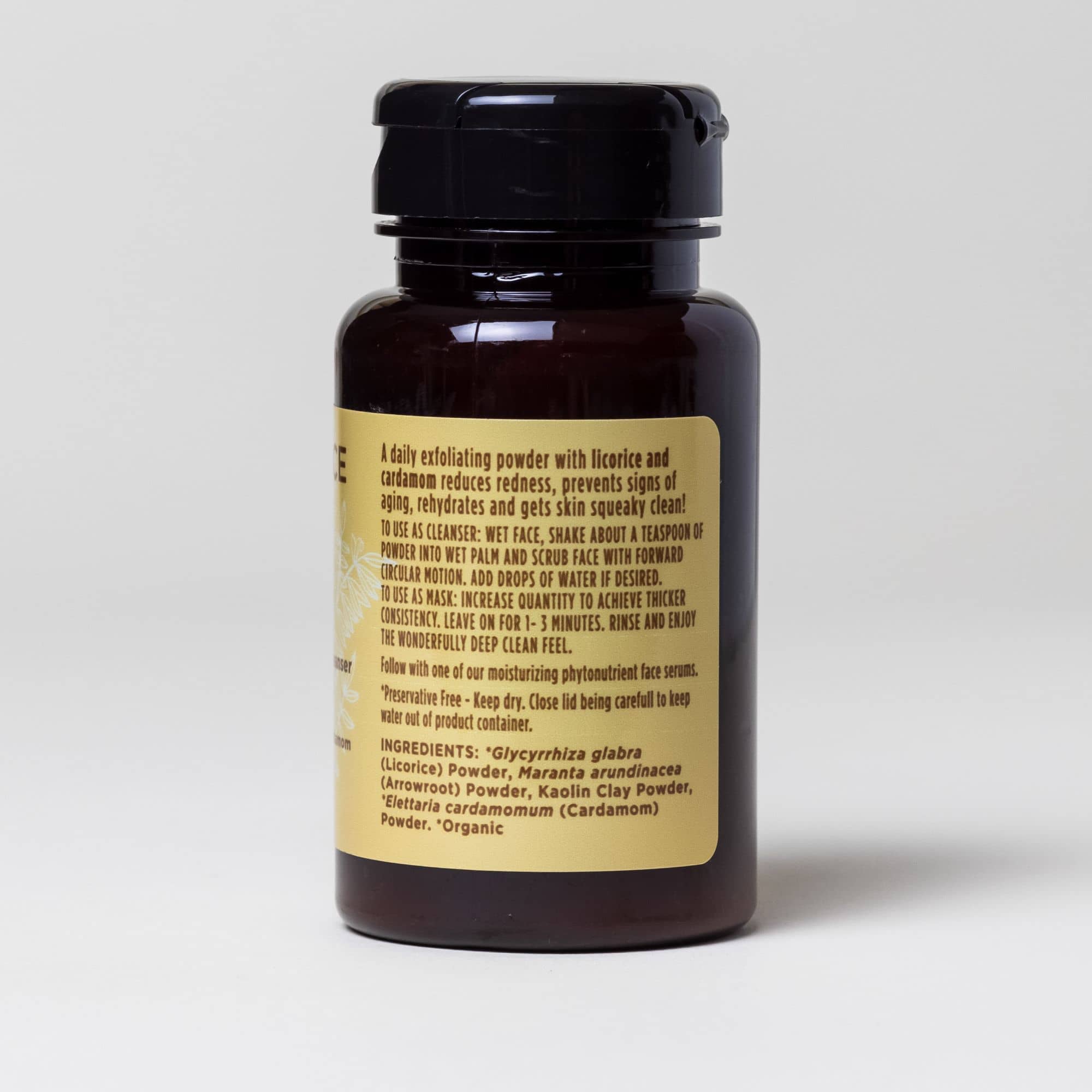 Ora's Amazing Herbal Licorice Love, Skin Soothing Facial Cleansing Powder