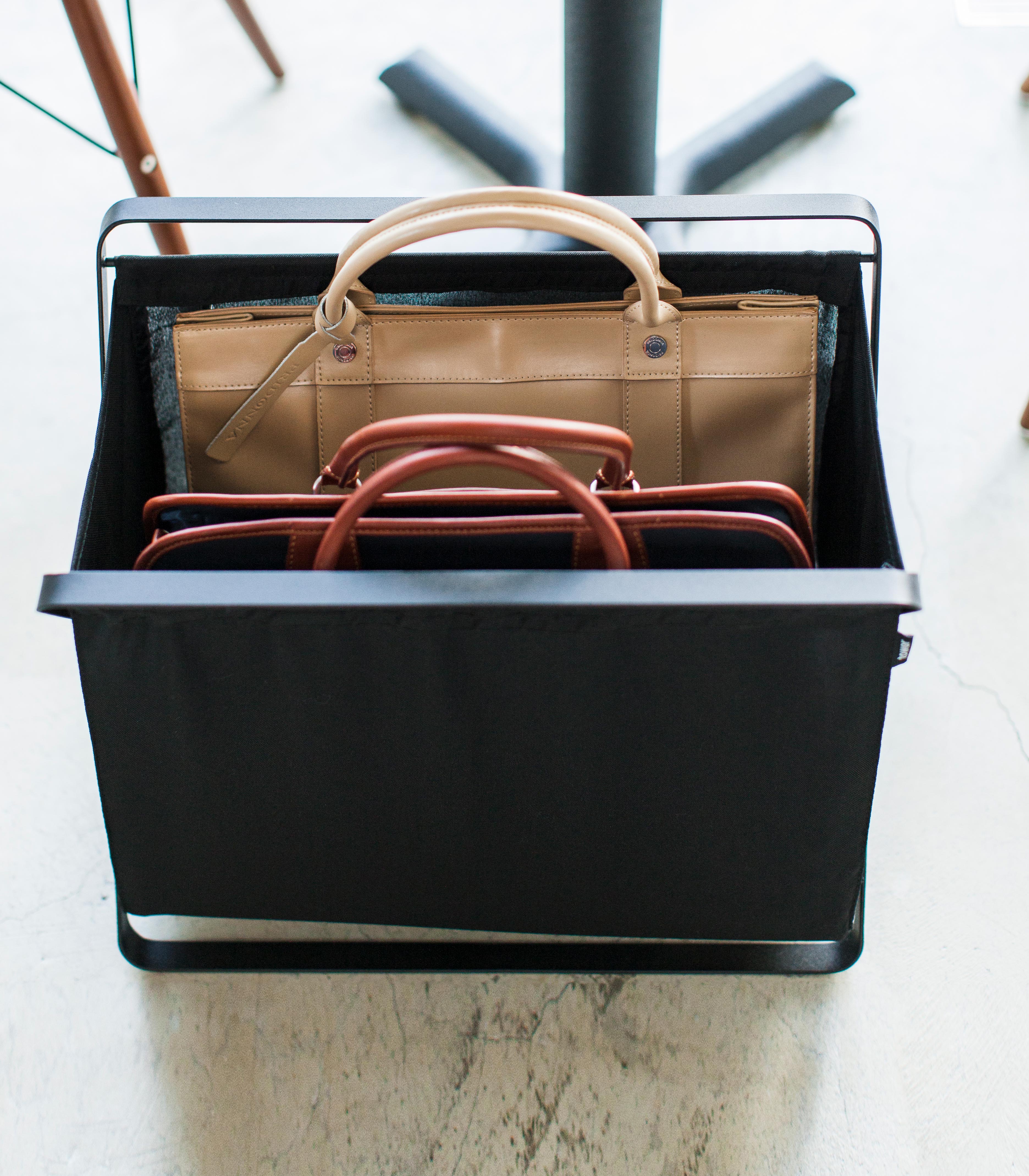 Yamazaki Home Folding Storage Bin (16" H)  - Steel
