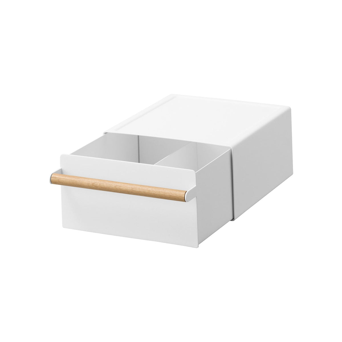 Yamazaki Home Countertop Rack with Drawer - Steel + Wood