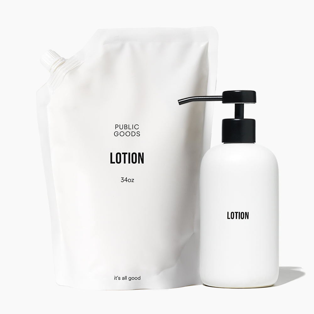 Public Goods Lotion & Refill Set