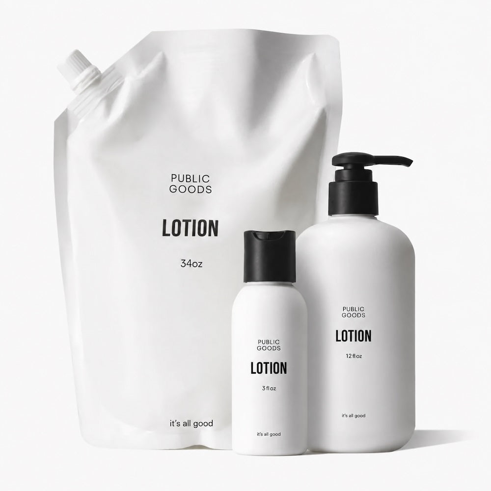 Public Goods Lotion Travel & Home Set