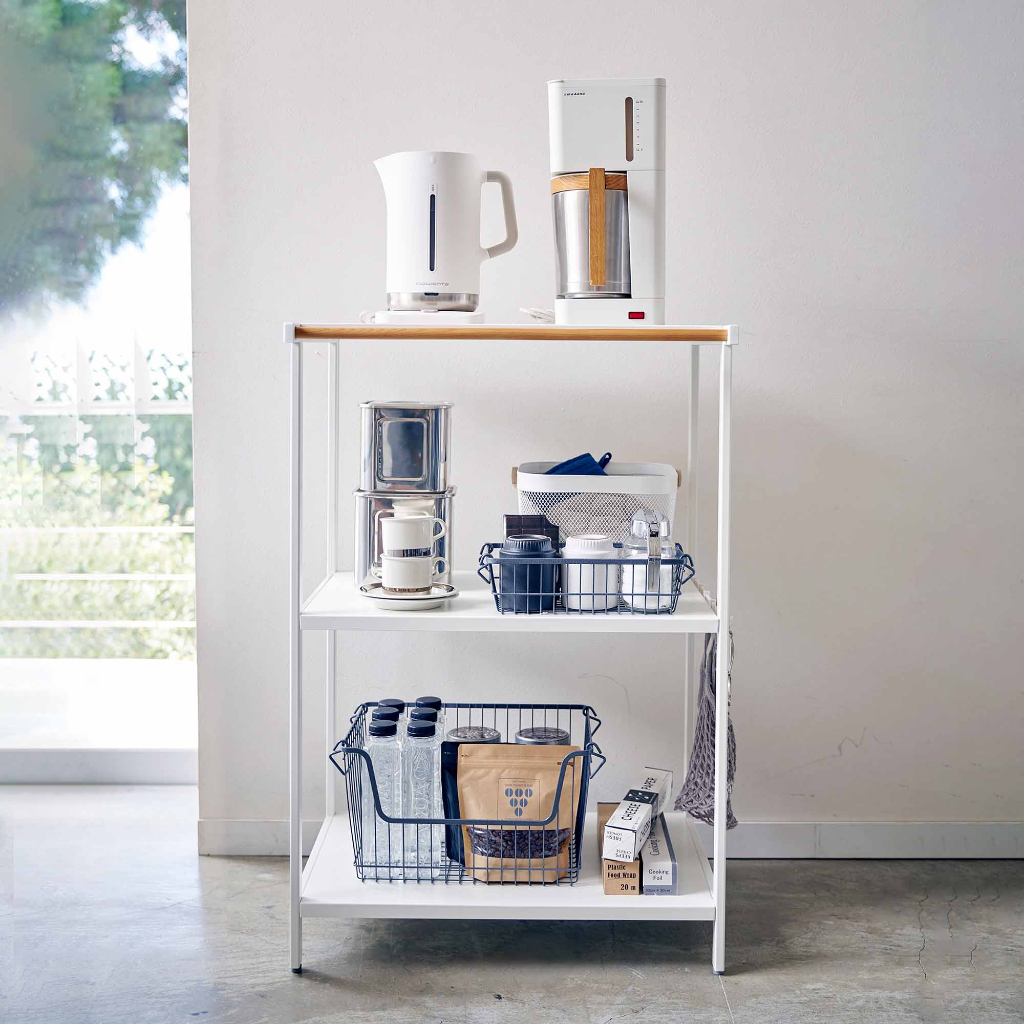 Yamazaki Home Storage Rack - 35-Inch (35" H)  - Steel