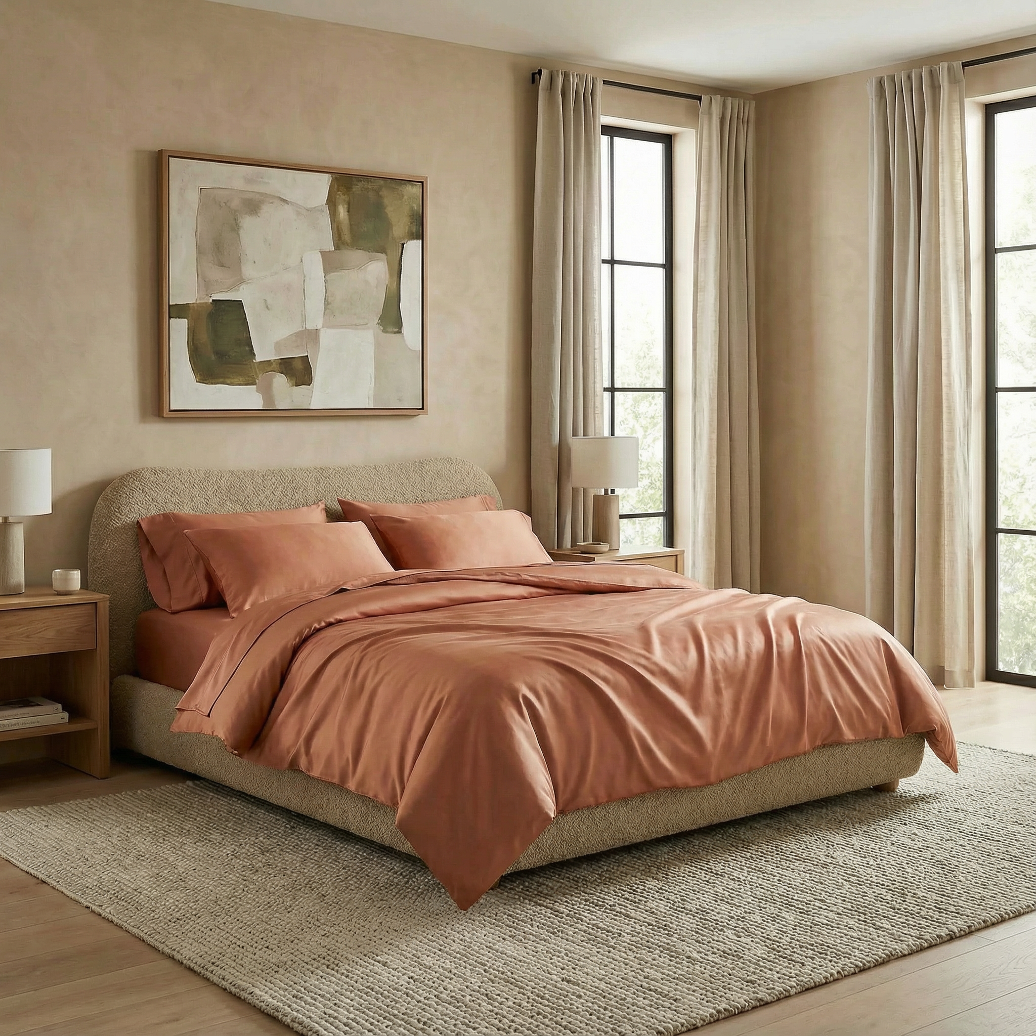 Ettitude Luxe Bamboo Duvet Cover